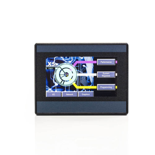 PLC con HMI integrato - X5 - Horner Automation - di bordo / micro / su guida DIN