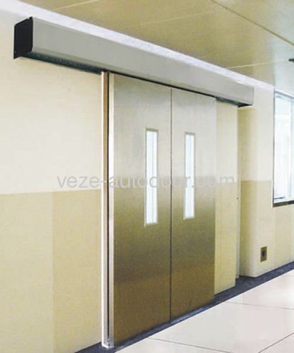 Porta scorrevole - Ningbo VEZE Automatic Door Co., Ltd. - in alluminio / per interno / automatica