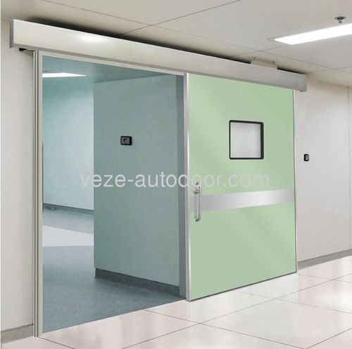 Porta scorrevole - Ningbo VEZE Automatic Door Co., Ltd. - per interno / per ospedali / di sicurezza