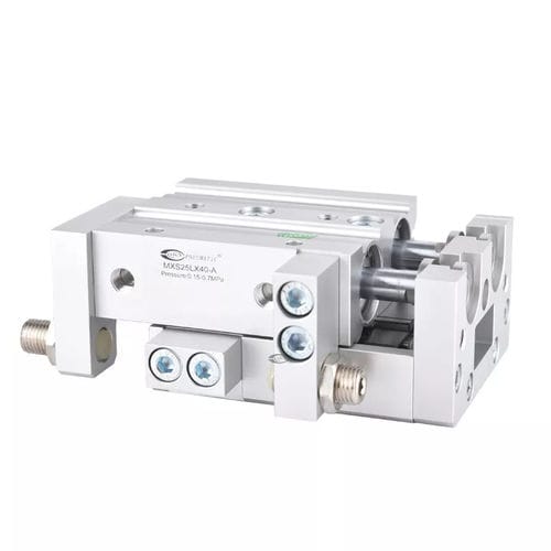 Cilindro con piano mobile - MXS Series - Ningbo VPC Pneumatic Co., Ltd. - pneumatico / a doppio effetto / per camera bianca