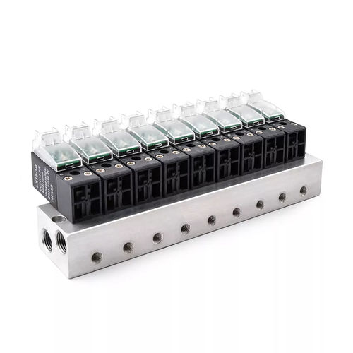 Distributore pneumatico in miniatura - LX15-B Series - Ningbo VPC Pneumatic Co., Ltd. - a cassetto / azionato tramite solenoide / normalmente chiusa