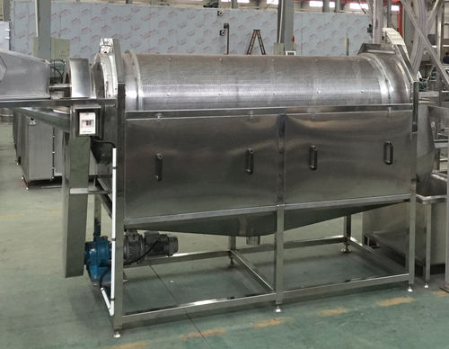 Lavatrice agroalimentare a tamburo - OXJ-A/B - SHAOXING WALLEY FOOD MACHINERY CO., LTD. - per patate / per zenzero / per arachidi