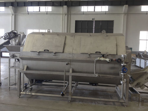 Blancher per frutta e verdura - SPT-S - SHAOXING WALLEY FOOD MACHINERY CO., LTD. - per frutti di mare / a vapore / ad acqua calda
