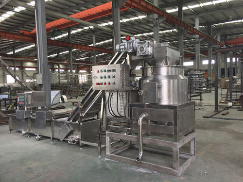 Asciugatrice centrifuga - CTS-600 - SHAOXING WALLEY FOOD MACHINERY CO., LTD. - continua / per verdura / per frutta