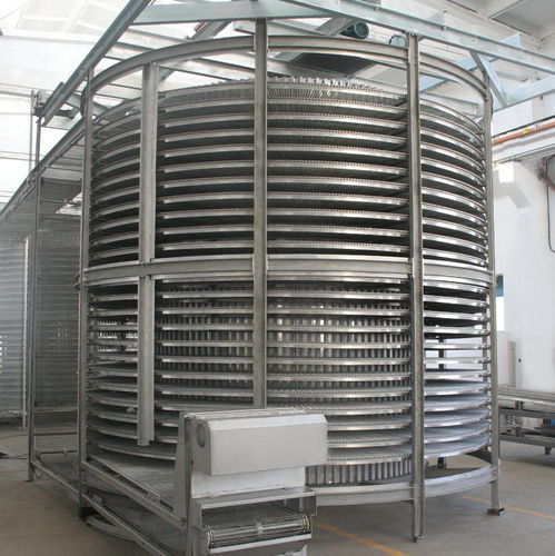 Congelatore a spirale - DSF, SSF series - SHAOXING WALLEY FOOD MACHINERY CO., LTD. - di processo / in acciaio inossidabile / di raffreddamento