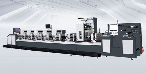 Macchina da stampa flessografica a 8 colori - WJLZ-350 - Hebei Wanjie Machinery Technology Co., Ltd. - a 2 colori / a 6 colori / a 4 colori