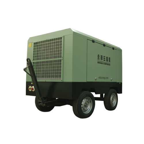 Compressore a vite - Zhengzhou Windbell Machinery Co., Ltd. - d'aria / elettrico / mobile