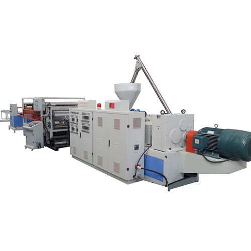 Linea di estrusione di lastre - SJ-50/30 +SJSZ-80/156 - Qingdao Weier Plastic Machinery Co., Ltd. - per PVC