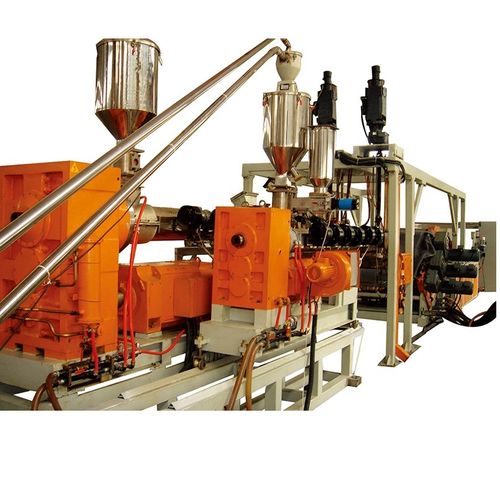 Linea di estrusione doppia vite - S series - Qingdao Weier Plastic Machinery Co., Ltd. - di lastre / per PET