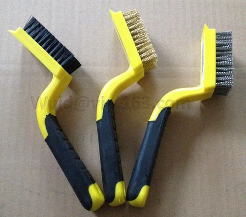 Spazzola per pulizia di saldatura - Changzhou Longren Mechanical & Electrical Co., Ltd. - in rame / portatile