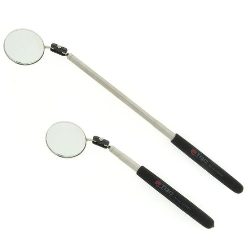 Specchio telescopico - LD3025 - TQC Sheen BV - rotondo / in alluminio / vetro