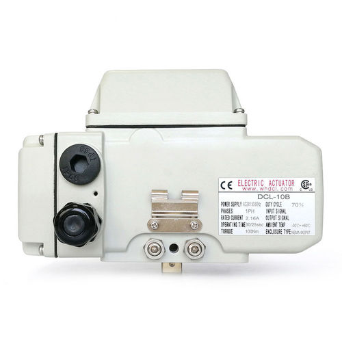 Attuatore per valvola elettrico - DCL series - Dynamic Corporation Limited - a quarto di giro / a vite senza fine / in alluminio