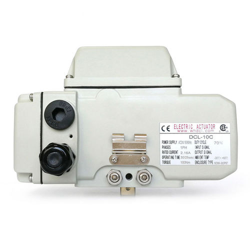 Attuatore per valvola elettrico - DCL-C series - Dynamic Corporation Limited - a quarto di giro / in alluminio / anticorrosione