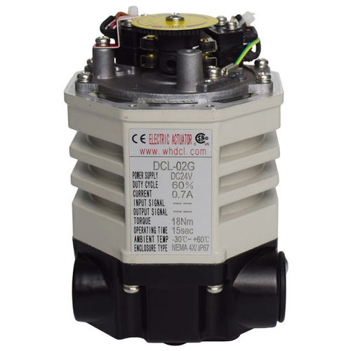 Attuatore per valvola elettrico - DCL-G series - Dynamic Corporation Limited - a quarto di giro / a vite senza fine / compatto