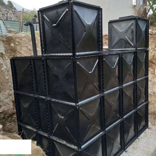 Serbatoio per acqua - Dezhou Weiren Water Supply Equipment Co., Ltd. - in acciaio inossidabile / in acciaio galvanizzato / rettangolare