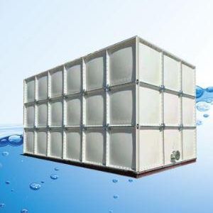 Serbatoio per acqua - Dezhou Weiren Water Supply Equipment Co., Ltd. - in PRFV / in acciaio inossidabile / rettangolare