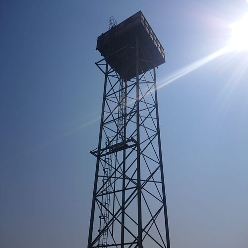 Serbatoio aereo - Dezhou Weiren Water Supply Equipment Co., Ltd. - per acqua / galvanizzato / in acciaio al carbonio