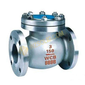 Valvola di ritegno a battente - H44H-150LB-DN150 - Wenzhou Solid Mechanical Equipment Co., Ltd. - con flangia / ad alta pressione / per condotto