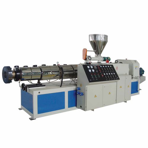 Estrusore bivite conica - SJSZ series - ZHANGJIAGANG QING CHEN YU MACHINERY CO., LTD. - da compounding / per PVC / ad alto rendimento