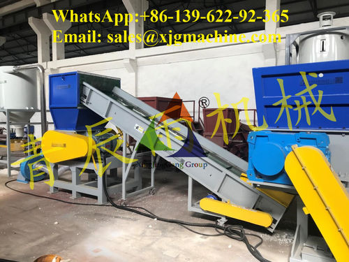Trituratore monoalbero - XJG series - ZHANGJIAGANG QING CHEN YU MACHINERY CO., LTD. - per legno