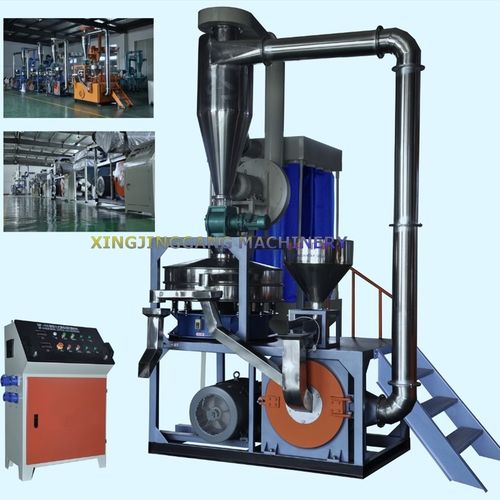 Mulino per materie plastiche - MF series - ZHANGJIAGANG QING CHEN YU MACHINERY CO., LTD. - a dischi / verticale / automatico