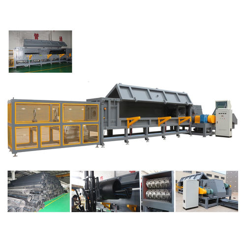 Trituratore a 2 alberi - XJG-W series - ZHANGJIAGANG QING CHEN YU MACHINERY CO., LTD. - per tubi
