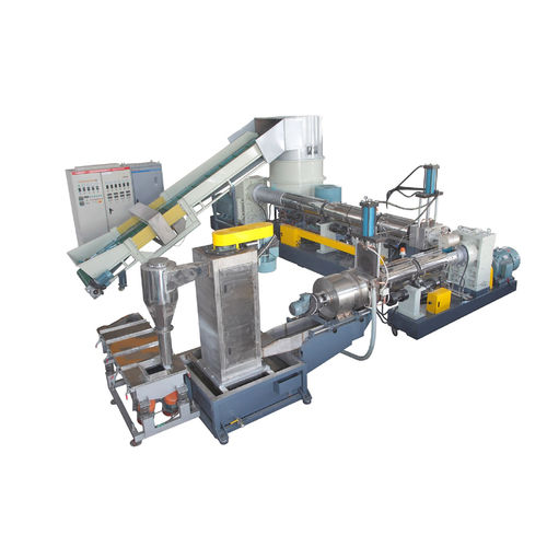 Unità di riciclaggio per materie plastiche - ZHANGJIAGANG QING CHEN YU MACHINERY CO., LTD. - per sacchi / con granulazione