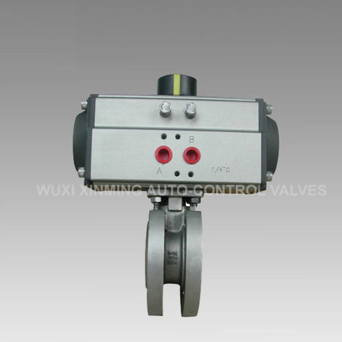 Valvola a sfera - Wuxi Xinming Auto-Control Valves Industry Co., Ltd. - pneumatica / 3 pezzi / in acciaio al carbonio