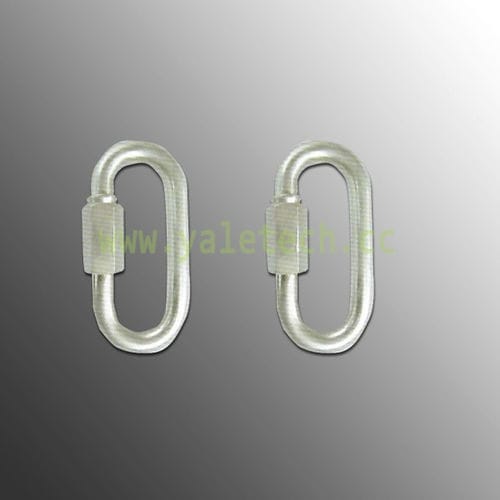 Moschettone con blocco - YL-R01 - Hangzhou Yale Industrial Co., Ltd. - in acciaio / ovale