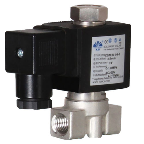 Elettrovalvola per vuoto - YCSM32S - Yongchuang solenoid valve - filettata / in acciaio inossidabile