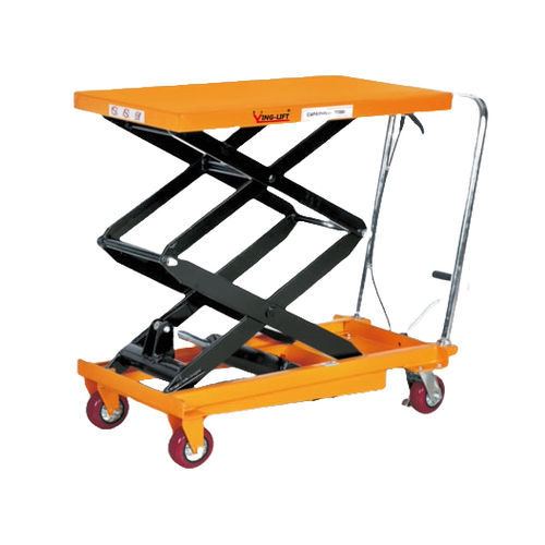 Tavola elevatrice manuale - YLF35T - Wuxi Tongyang Machinery Technology Co., Ltd. - a doppia forbice / mobile / di carico