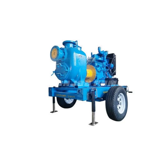 Pompa centrifuga - Zhejiang Yonjou Technology Co., Ltd. - per prodotti chimici / con motore diesel / fissa