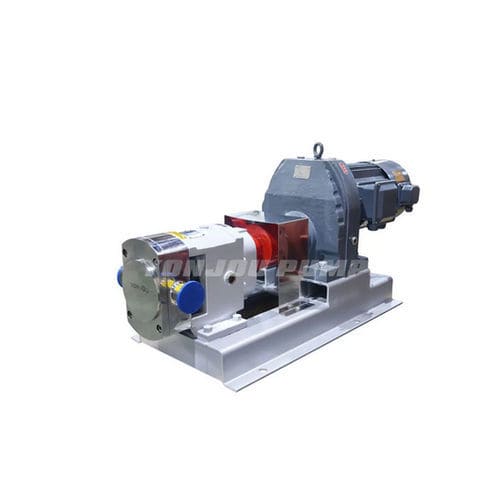 Pompa a lobi - Zhejiang Yonjou Technology Co., Ltd. - per prodotti chimici / con motore elettrico / fissa