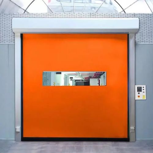 Porta autoriparante - YUOU (LUOYANG) DOORS AND WINDOWS TECHNOLOGY CO., LTD. - ad avvolgimento / in alluminio / in tessuto
