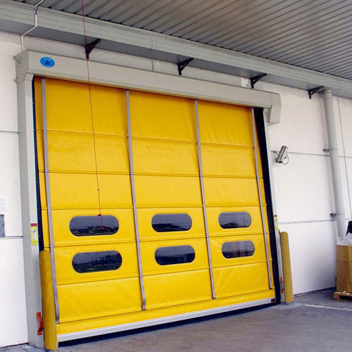 Porta rapida - YUOU (LUOYANG) DOORS AND WINDOWS TECHNOLOGY CO., LTD. - ad impacchettamento / in alluminio / in tessuto