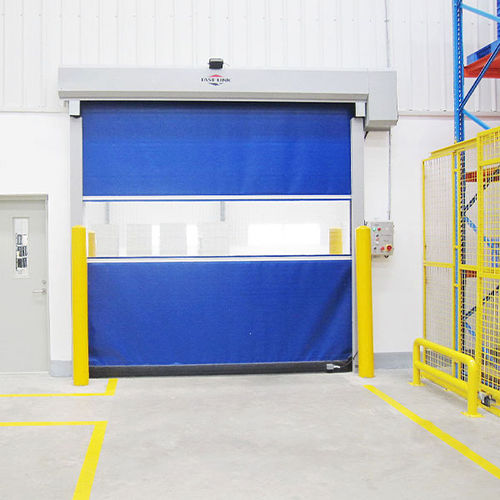 Porta in PVC - YUOU (LUOYANG) DOORS AND WINDOWS TECHNOLOGY CO., LTD. - ad avvolgimento / in tessuto / per interno