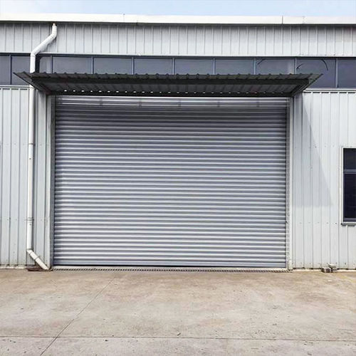 Porta a prova di vento - YUOU (LUOYANG) DOORS AND WINDOWS TECHNOLOGY CO., LTD. - ad avvolgimento / in acciaio / in acciaio galvanizzato