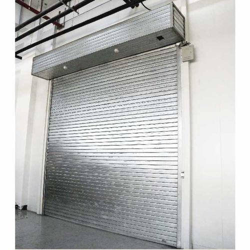 Porta tagliafuoco - YUOU (LUOYANG) DOORS AND WINDOWS TECHNOLOGY CO., LTD. - ad avvolgimento / in alluminio / in acciaio