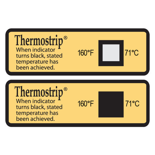 Etichetta a tenuta stagna - Thermostrip DS - SpotSee - autoadesiva / per derrate alimentari / a nastro