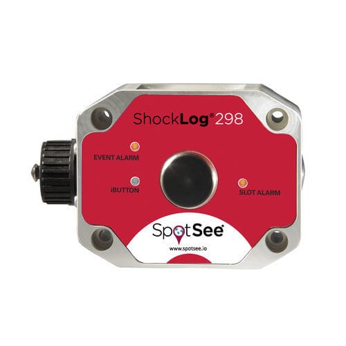 Registratore di dati di temperatura - ShockLog® 298 - SpotSee - di pressione / di umidità / di accelerazione