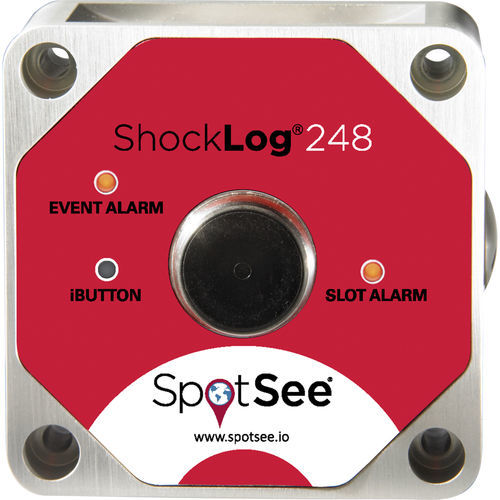 Registratore di dati di accelerazione - ShockLog ® 248 - SpotSee - di urti / di vibrazioni / di forza