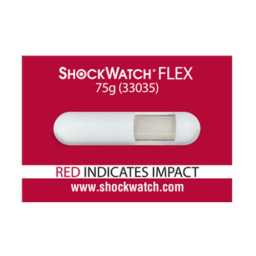 Indicatore d'urto - ShockWatch FLEX - SpotSee - etichette / non manomettibile / per applicazioni mediche