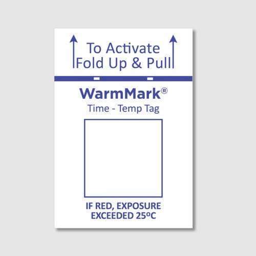 Etichetta spedizione - WarmMark  - SpotSee - adesiva / per derrate alimentari / per prodotti chimici