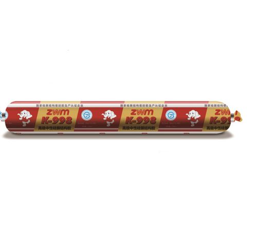 Colla silicone - K-998 - Henan Jixiang Industry Co., Ltd. - per alluminio / per vetro / monocomponente