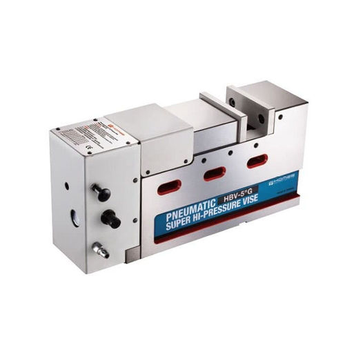 Morsa ad alta pressione - HBV-4"G,5"G,6"G - HOMGE MACHINERY IND. CO., LTD. - per macchina utensile / pneumatica / modulare