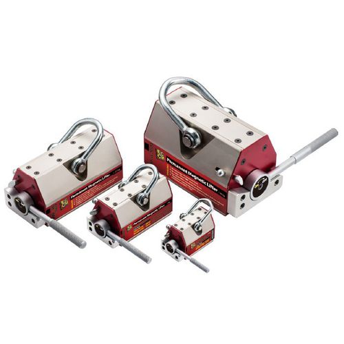 Sollevatore magnetico permanente a commutazione manuale - ECMC-M series - HOMGE MACHINERY IND. CO., LTD. - per lamiera / per putrella / per barre di ferro