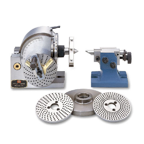 Testa divisoria universale - BS-0 - HOMGE MACHINERY IND. CO., LTD. - a comando manuale / basculante / per macchina utensile