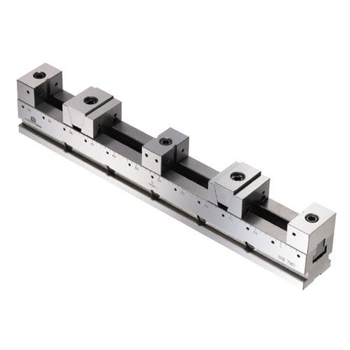 Morsa a serraggio multiplo - HRV- MD Series - HOMGE MACHINERY IND. CO., LTD. - per macchina utensile / verticale / modulare