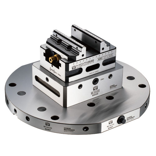 Morsa per macchina utensile - ASC-S series - HOMGE MACHINERY IND. CO., LTD. - universale / per macchina utensile a 5 assi / manuale