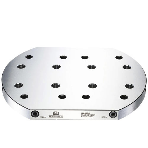 Piastra di staffaggio modulare - M-96X96(8067G) - HOMGE MACHINERY IND. CO., LTD. - di precisione / in acciaio / arrotondata